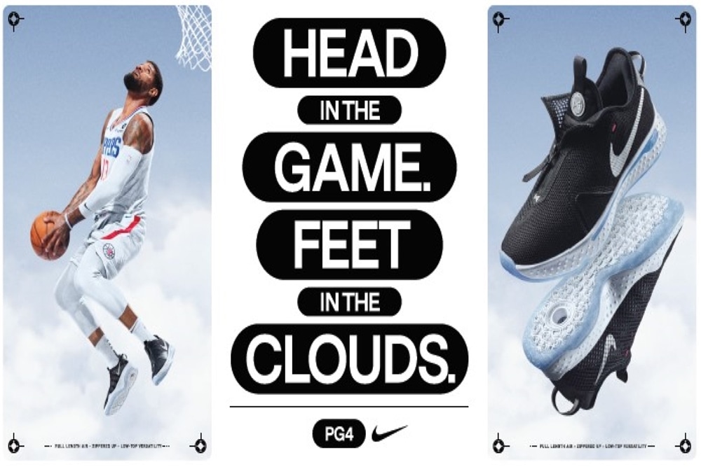 雲の上でプレーしているような感覚 Pg4 発売中 ナイキバスケットボールシューズ Alpen Group Brand News アルペングループ
